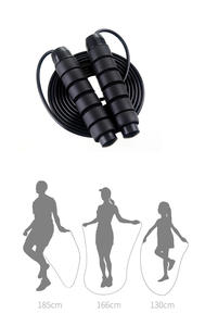 Cuerda de Saltar de Espuma Antideslizante Personalizada al por Mayor para Ejercicio Intenso, Entrenamiento Físico, con Mango de Espuma - Product Image 4