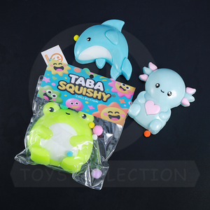 Newest Squeeze Mochi Squishy Animal Toys <b>Rubber</b> & <b>Plastic</b> Cute Frog Decompression Toy Ultra Soft for Adults & Kids 5-7 Years - Product Image 3