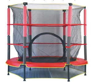 Trampolín Infantil <span class=keywords><strong>GOPLUS</strong></span> para Exteriores de 10 pies (165 cm) con Marco de Acero y Red de Seguridad, Carga Máxima 45 kg - Product Image 2