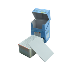 Personnalisé islamique Dua étudiants en soins infirmiers Alphabet arabe allemand espagnol Phrase de conversation apprenant cartes Flash avec boîte - Product Image 5