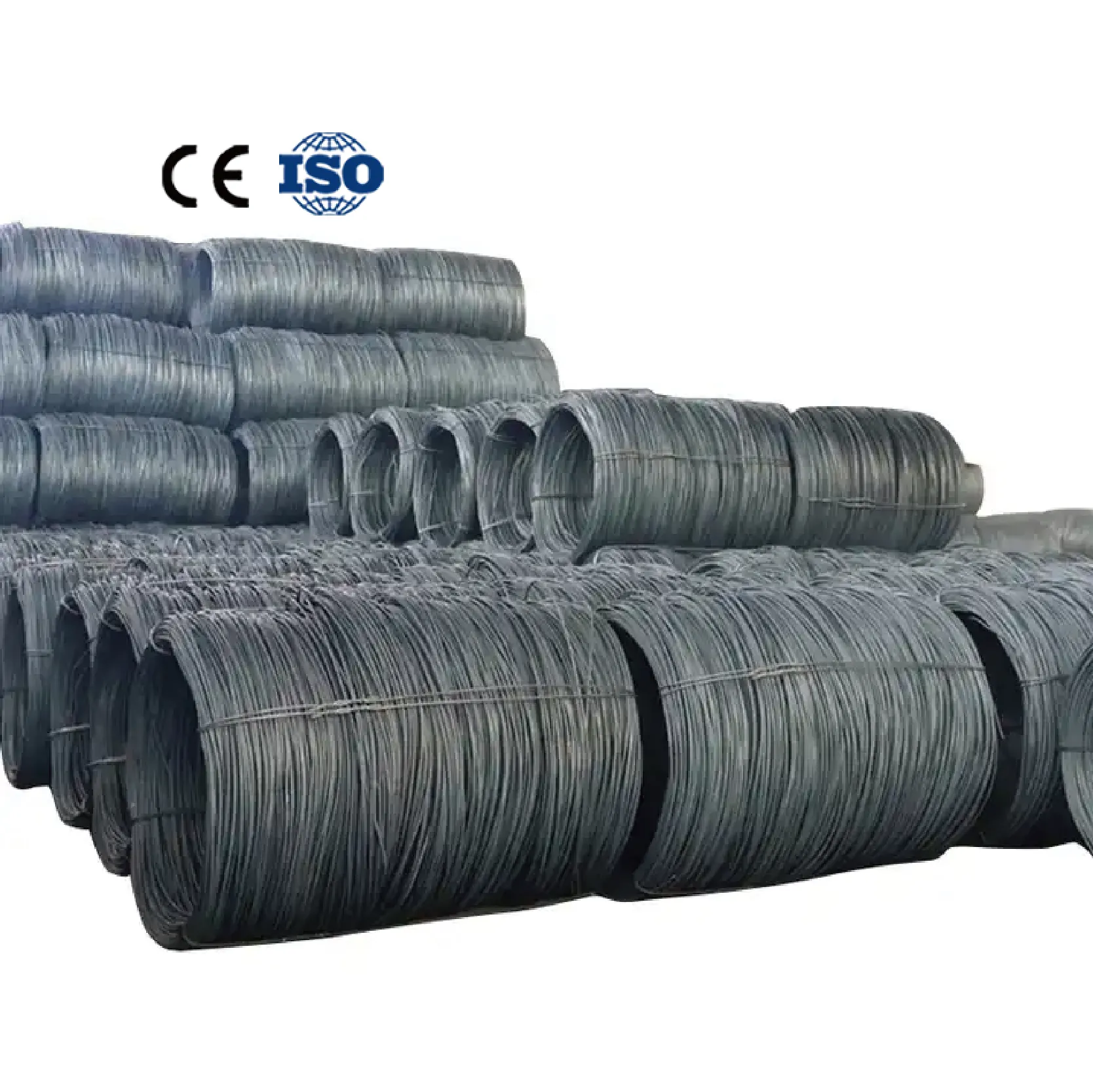 SAE 1008 q195 ms fil tige en acier à faible teneur en carbone clou faisant du fil 5.5mm 6.5mm 8 mm prix du fil