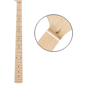 Mástil de guitarra de jazz personalizado en oferta, 21 trastes, de arce, 4 cuerdas, para reemplazo de guitarra DIY - Product Image 4