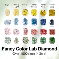 Joyería Messi Diamante suelto Forma redonda F VS1 6.13CT Diamante cultivado en laboratorio de excelente corte