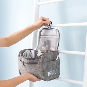 Organizador de Artículos de Aseo Colgante con Gancho, Accesorios de Viaje, Bolsa de Maquillaje y Cosméticos para Hombre y Mujer - Product Image 4