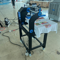 Machine à Chaud Pneumatique Coulissante Double Station Automatique pour l'Industrie du Vêtement : Motifs, Flocage, Mousse, T-shirts, Casquettes et Chaussures