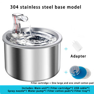 Distributore d'Acqua Automatico Intelligente <span class=keywords><strong>per</strong></span> Cani e <span class=keywords><strong>Gatti</strong></span> in Acciaio Inox 304 con Circolazione Continua dell'Acqua - Product Image 5