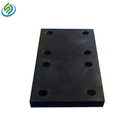 Panneau de défense marine personnalisé en UHMWPE, planche coulissante OEM à faible friction pour projets de quais portuaires