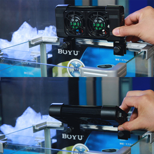 <strong>BOYU</strong> Series Automatic Temperature Control Adjustable Reversible Network Saltwater Cooling <strong>Aquarium</strong> Fan for Marine Reef Fish Tank - Product Image 4