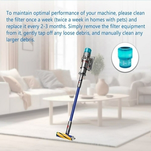 La personnalisation en usine convient aux accessoires d'<span class=keywords><strong>aspirateur</strong></span> Robot Dysons G5 filtre d'<span class=keywords><strong>aspirateur</strong></span> bleu vert - Product Image 5