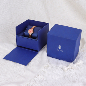 SUNDO orologi moderni di fascia alta confezioni regalo logo personalizzato <span class=keywords><strong>orologio</strong></span> di lusso in pelle di marca con confezione in carta - Product Image 3