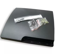 Coque Complète Noire de Remplacement pour PlayStation 3 PS3 Slim