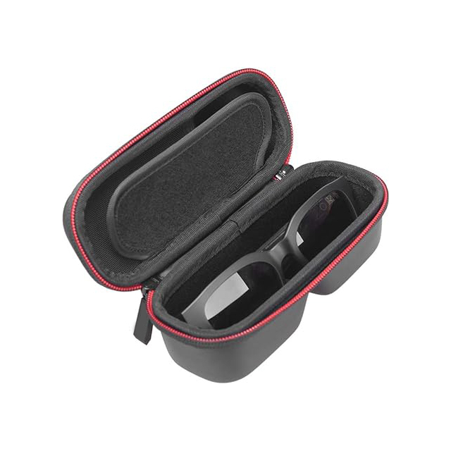 OEM ODM 3D AR Video Glasses Custom Protective Goggle EVA Storage Case Metal Zipper Shockproof 4 Inch Portable Simple Style Water