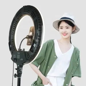 New Arrival High Quality Adjustable Brightness 18 Inch Makeup Photography LED Selfie Ring Light