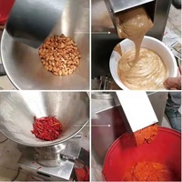 Équipement de broyage ultrafin industriel de qualité alimentaire pour pâte de chocolat, pâte de cacao, pâte d'arachide et pâte de sésame, à faible niveau sonore