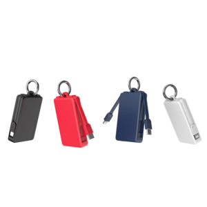 แบตสำรองคุณภาพสูงขนาดเล็ก 2000mAh พร้อมสายชาร์จคู่สำหรับโทรศัพท์ - Product Image 5