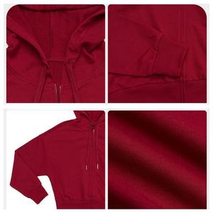 TKAN392 nouveautés ensembles de shorts à capuche respirants de haute qualité pour femmes Logo personnalisé imprimé décontracté hiver haut à capuche zippé - Product Image 3