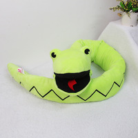 Marionnette de serpent éducative en gros, jouet en peluche géant avec bouche de dinosaure, marionnettes de requin mignonnes, faible MOQ