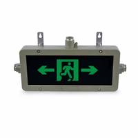 Lampe de signalisation de sortie LED à faible consommation d'énergie, sécurité avant tout, lumière blanche froide/blanche chaude, indice de protection IP67, antidéflagrante pour les stations de métro