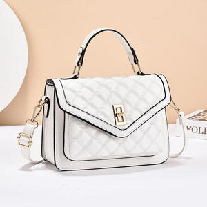 Sac à bandoulière matelassé décontracté et tendance 2026, avec fermeture éclair durable, doublure en PU, petit sac de luxe à main, deux sacs tendance - Product Image 3