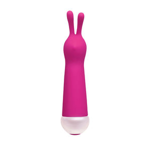 Afrodisia alla moda Succubi bacchetta da coniglio 7 modalità potente <span class=keywords><strong>Mini</strong></span> vibratore in Silicone impermeabile massaggiatore per adulti Sex Toy donne rosa viola - Product Image 2