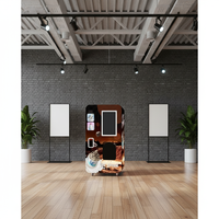 Machine à glace molle automatique LE VENDING pour les nouveaux modèles de l'industrie du self-service avec un réservoir de 18 L et une capacité de 200 tasses.