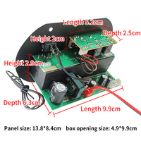 Amplificateur de puissance HiFi E20S avec basses profondes, 220V 12V 24V, caisson de basses, double microphone, radio FM, BT 5.0, carte amplificateur, voiture, home cinéma