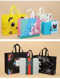 Sacs fourre-tout non tissés robustes en gros, sacs de courses réutilisables, sacs d'emballage promotionnels non tissés - Product Image 5