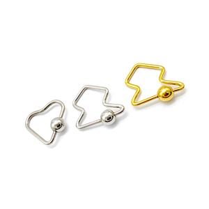 YYX Acier Inoxydable Coeur Étoile Arbre Forme Vis Fermoirs De Verrouillage <span class=keywords><strong>Gros</strong></span> <span class=keywords><strong>Mousqueton</strong></span> Crochets - Product Image 1