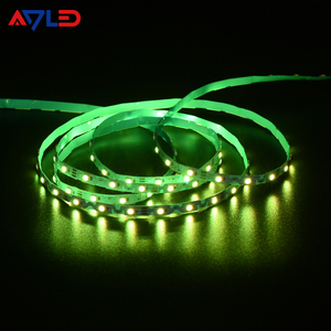 Bande LED intelligente RVBIC Zigzag 60 LED/m DC12V SMD3535 SK6812 intégrée, pleine couleur, adressable, 6 mm, pour décoration miroir irrégulière - Product Image 4