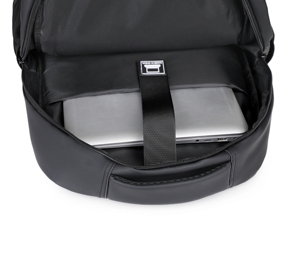 Sac à dos de voyage et de bureau élégant, grande capacité, imperméable, avec logo personnalisé, pour ordinateur portable - Product Image 3