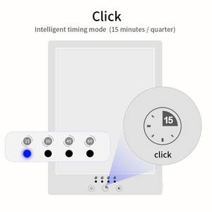 Lampu terapi depresi musiman 11000Lux lampu suasana hati lampu 3 tingkat cahaya peredupan lampu terapi suasana hati bahagia sinar matahari - Product Image 4