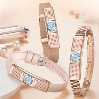 Bracelet intelligent L18, bracelet de suivi de la santé, compteur de pas, moniteur de fréquence cardiaque pour femmes