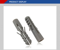 PANPAL – Lot de 218 chevilles d'expansion en plastique multi-tailles pour l'installation domestique et les projets de décoration intérieure