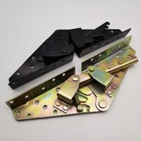 Charnières de meubles en acier réglables pour canapé-lit Mécanisme de canapé pliable en fer avec dossier relevable Charnière de qualité pour canapé