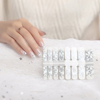 Huizi Gel UV Top Seller Marque ZB Marque privée Professionnel Design de fleurs rouges et enveloppes pour les fournitures d'art des ongles Gel pour ongles