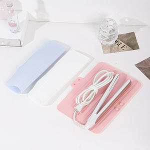 Bolsa Organizadora de Herramientas de Belleza Aislada y Práctica LM, Resistente al Calor, de Silicona, Plegable, Desmontable, Multifuncional, Clásica para Mujer - Product Image 5