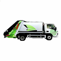 Véhicule de transfert de déchets compressés