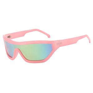 One-piece <b>Square</b> <b>Sunglasses</b> Sexy Vintage Sun Glasses UV400 Sports Cycling <b>Sunglasses</b> for Women Men - Product Image 4
