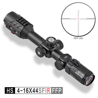 DISCOVERYOPT HS 4-16x44 FFP Lunette de visée antichoc Tube de 30mm longue portée visée optique de chasse