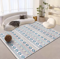 Tapis de salon de conception OEM, imperméable, grande taille, nouveau design, tapis de luxe pour salon