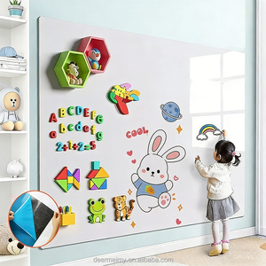 Lavagna Magnetica Adesiva Spessa 60x90cm, Adesivo per Lavagna Bianca, per Ufficio, Parete Culturale, Graffiti per Bambini - Product Image 1