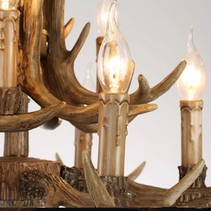 Nordic 6 lumières salon pendentif éclairage <span class=keywords><strong>lustre</strong></span> <span class=keywords><strong>bois</strong></span> <span class=keywords><strong>cerf</strong></span> <span class=keywords><strong>bois</strong></span> <span class=keywords><strong>bois</strong></span> <span class=keywords><strong>lustre</strong></span> pour chambre - Product Image 3