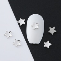 Strass en verre en vrac à dos plat en forme de cœur de 5 mm, 26 couleurs, pour nail art, accessoires vestimentaires personnalisés, qualité 5A, vente en gros VC