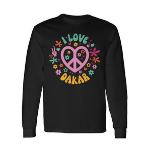 T-shirt promozionale a maniche lunghe I Love Dakar Premium - Product Image 2