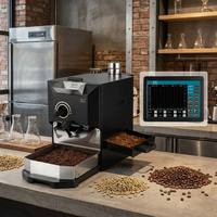 Machine à torréfier le café électrique de 1000 g avec système de refroidissement rapide pour les entreprises de torréfaction de café commerciales