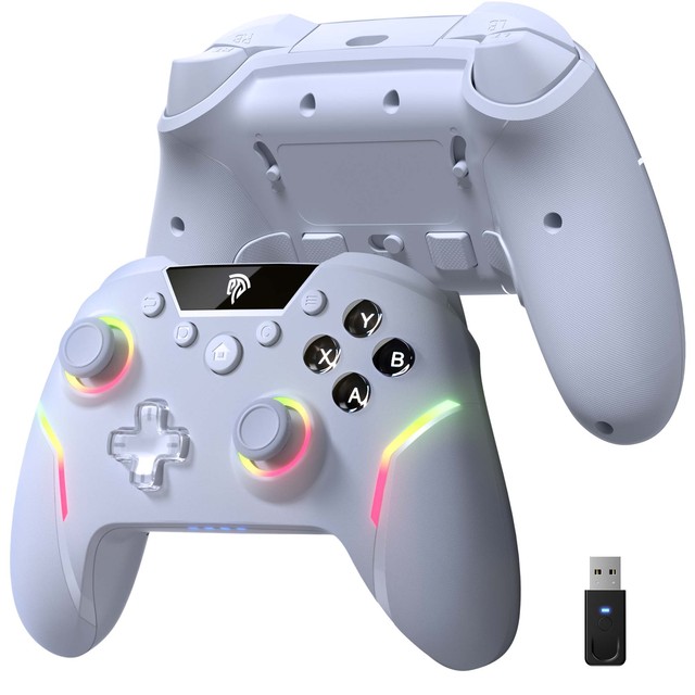 New Joysticks Game Controllers , EasySMX X20 Multiplatform Gaming Controller with Trigger Lock and Hall Effect Sensors.