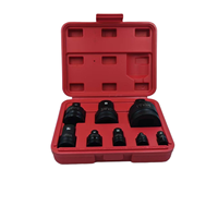 8pc Factory Outlet Heavy Duty 1/2 "3/4" Pneumatique Manchon Adaptateur Tête Vent Pistolet Impact Manchon Adaptateur Tête Bielle