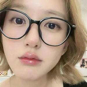 Monturas de gafas estilo ojo de gato Lusi para mujer, montura mediana de plástico y metal, bloqueo de luz azul con lentes graduadas - Product Image 2