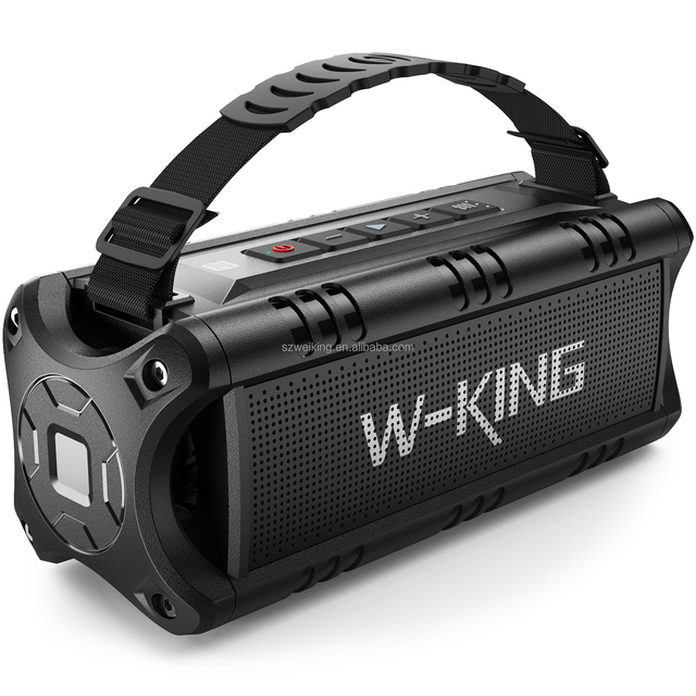 Wireless Speaker Wireless Outdoor Bluetooth Speaker Waterproof IPX6 BT 5.3 Speaker Portable W-King D8 Mini for Camping