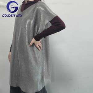 Cotte de mailles en métal personnalisée tendance Chemise/Gilet/Robe/Jupe en acier inoxydable 316 Cotte de mailles en métal pour femmes - Product Image 2